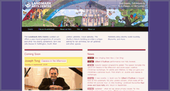 Desktop Screenshot of landmarkartscentre.org